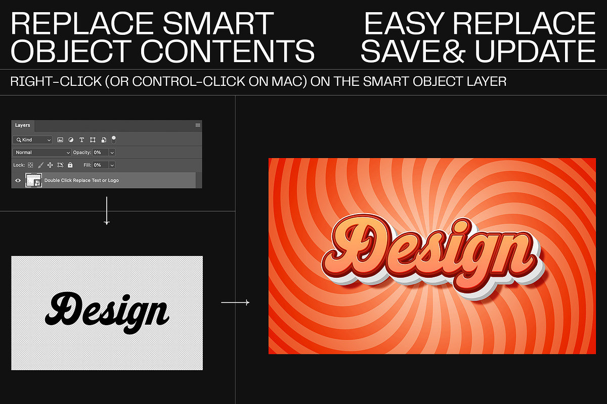 12 Text Effect Templates, a Layer Style Add-On by iDoodle Studio (Photo 6 of 6)