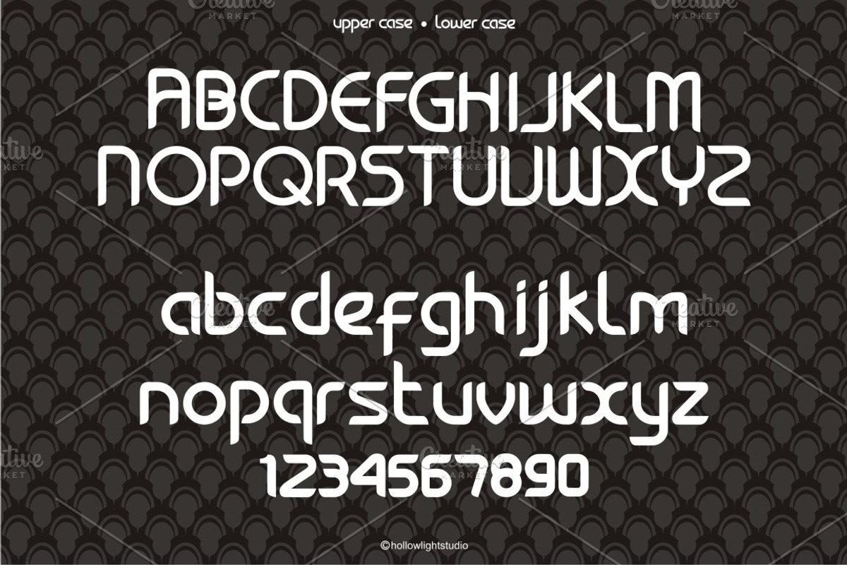 DESOLATE TYPE FACE manual fonts preview 4