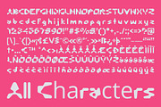 CS Weird – Display Font, a Sans Serif Font by Craft Supply Co. (Thumbnail 8 of 8)