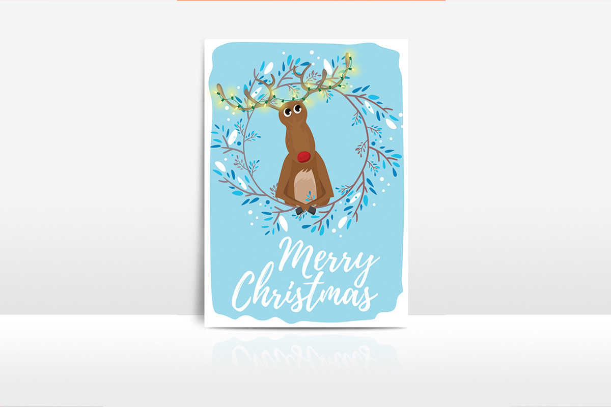Christmas Card, a Card Template by land art (Photo 2 of 4)