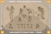 ORO de MAYA sans serif display font, a Sans Serif Font by Fat Hamster (Thumbnail 4 of 7)