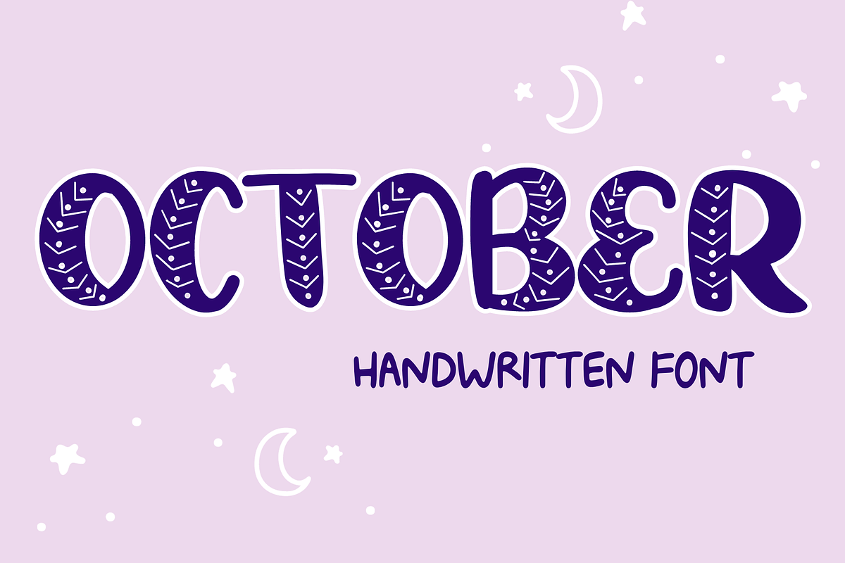 OCTOBER, a Slab Serif Font by Sirinart (Photo 1 of 7)