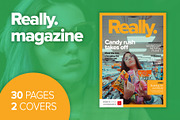 Really magazine, a Magazine Template by CRS Design (Thumbnail 1 of 6)