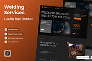 Benakno - Welding Services, a Landing Page Template by SLAB! Design (Thumbnail 1 of 4)