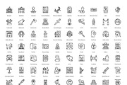 Museum 105 Premium Icons, an Outline Icon by vectorstank (Thumbnail 2 of 2)