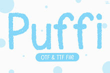 Puffi | Handwriting Font