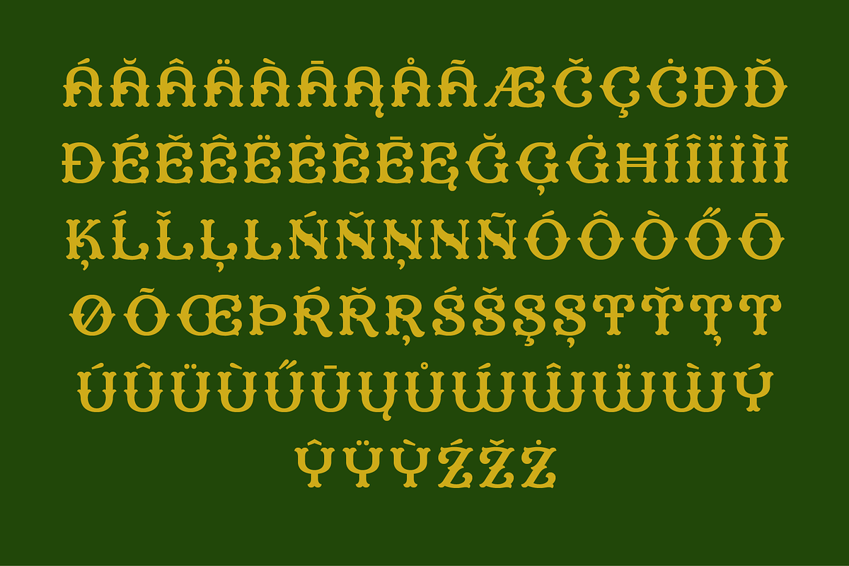 Boulangerie, a Font by Drew Melton (Photo 4 of 6)