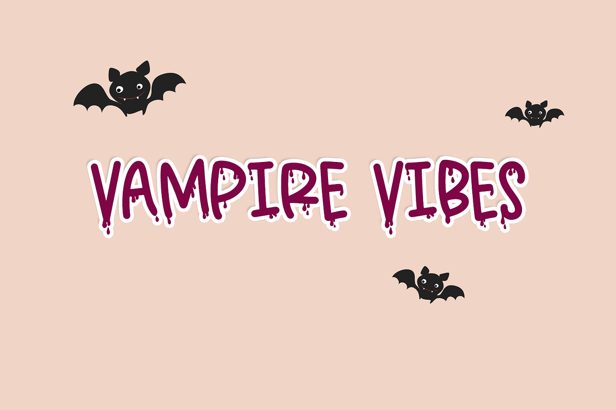 Haunt Mess Sans - Blood Font, a Handwritten Font by Beck McCormick (Photo 5 of 10)