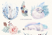 THE WARMEST HUGS Watercolor set, an Illustration by Lemaris (Thumbnail 3 of 10)