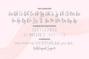 Holy Saghne Handwritten Font