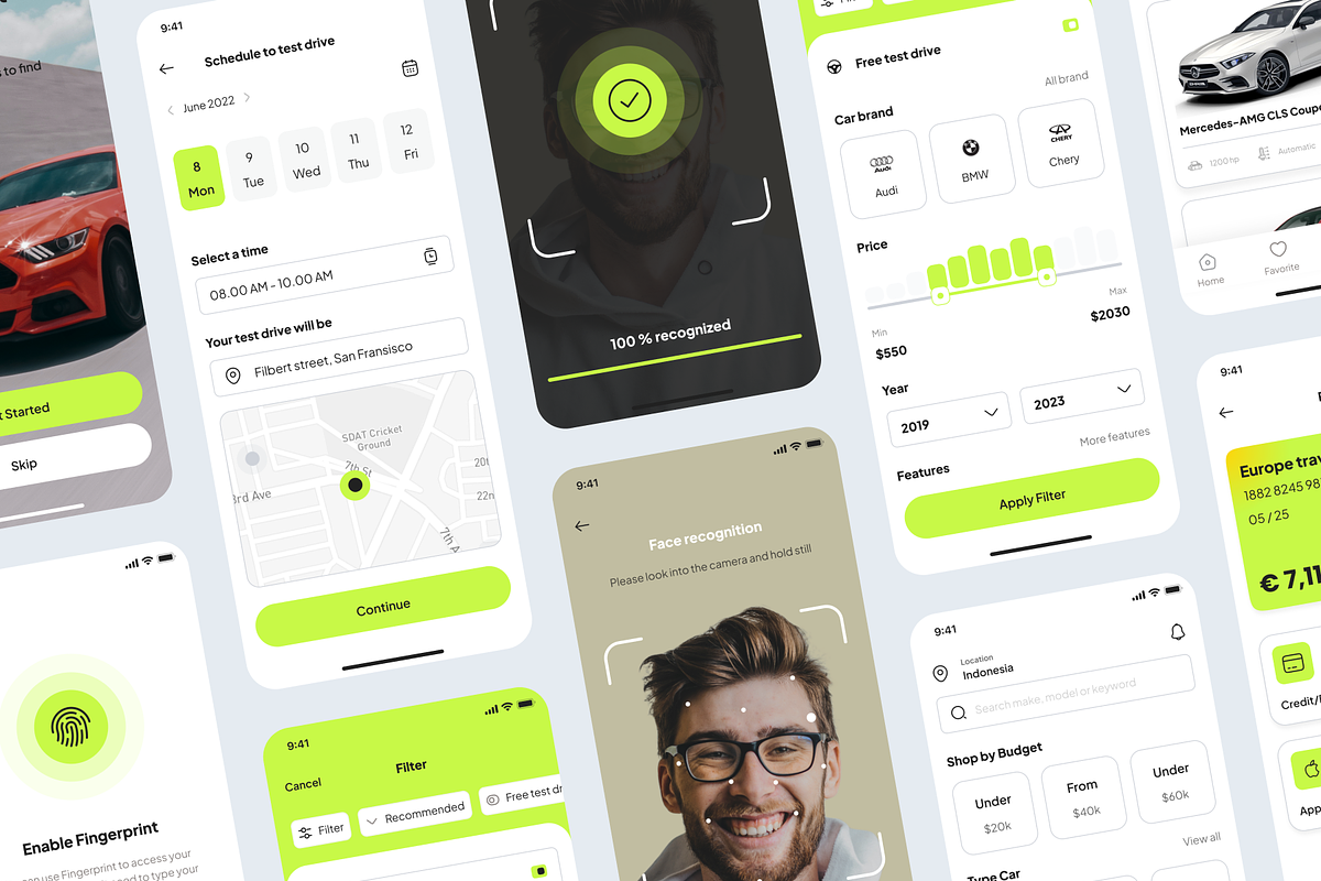 CarLuxe - Cars Buying App UI Kit, an UI Kit Template by Ztudioz (Photo 4 of 4)