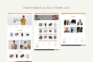 WIX Website Template Passat