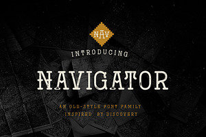 Navigator, a Slab Serif Font by Arkitype