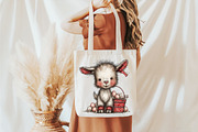 Whimsical Easter Goat Clipart, an Illustration by designcity5 (Thumbnail 4 of 5)