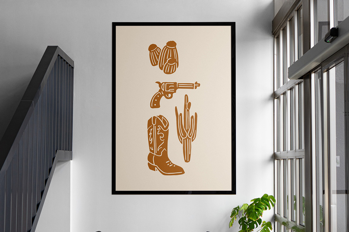 Western Vibes Clipart Bundle, an Object Illustration by ClayStudio (Photo 8 of 8)