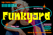 Funkyard Funky Font, a Font by PutraCetol Studio (Thumbnail 1 of 5)