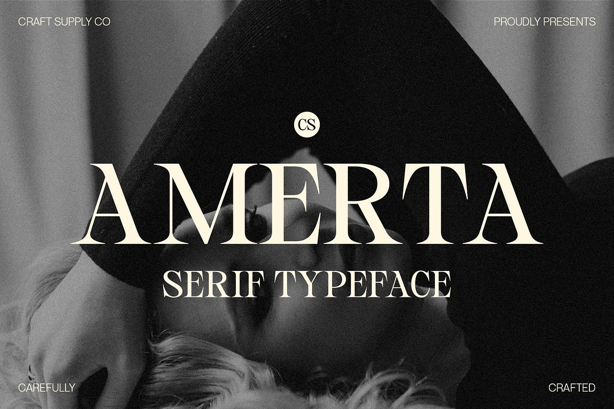 CS Amerta – Elegant Font, a Serif Font by Craft Supply Co. (Photo 1 of 8)
