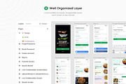 Food Recipe UI KIT, an UI Kit Template by Lumina_ui_ux202 (Thumbnail 4 of 6)