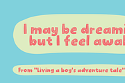 Tiny Words - a big difference!, a Font by pizzadudedotdk (Thumbnail 3 of 9)