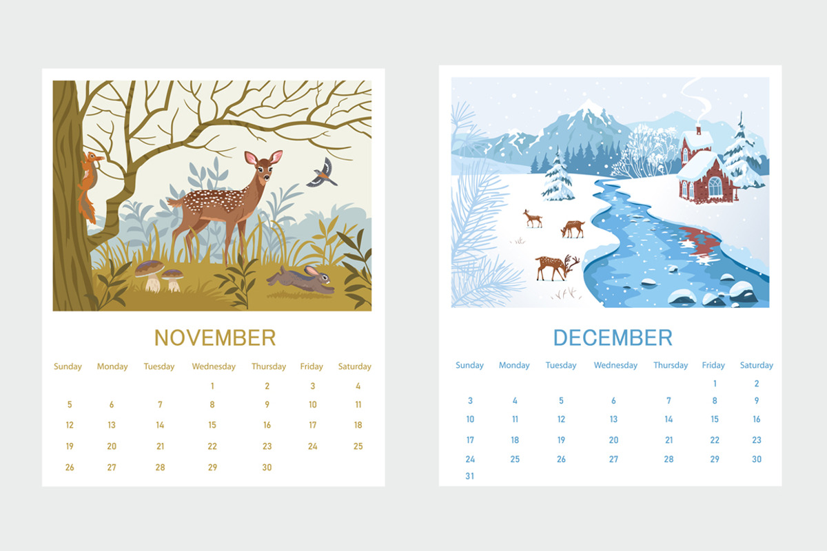 Calendar 2023, an Animal Illustration by JulianArt (Photo 7 of 7)