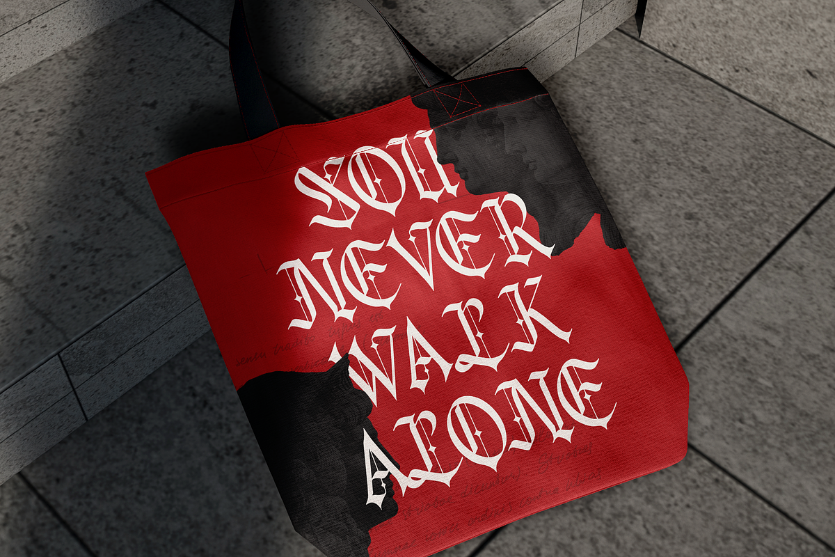 Kileydot | Blackletter Typeface, a Blackletter Font by Denustudios (Photo 2 of 12)