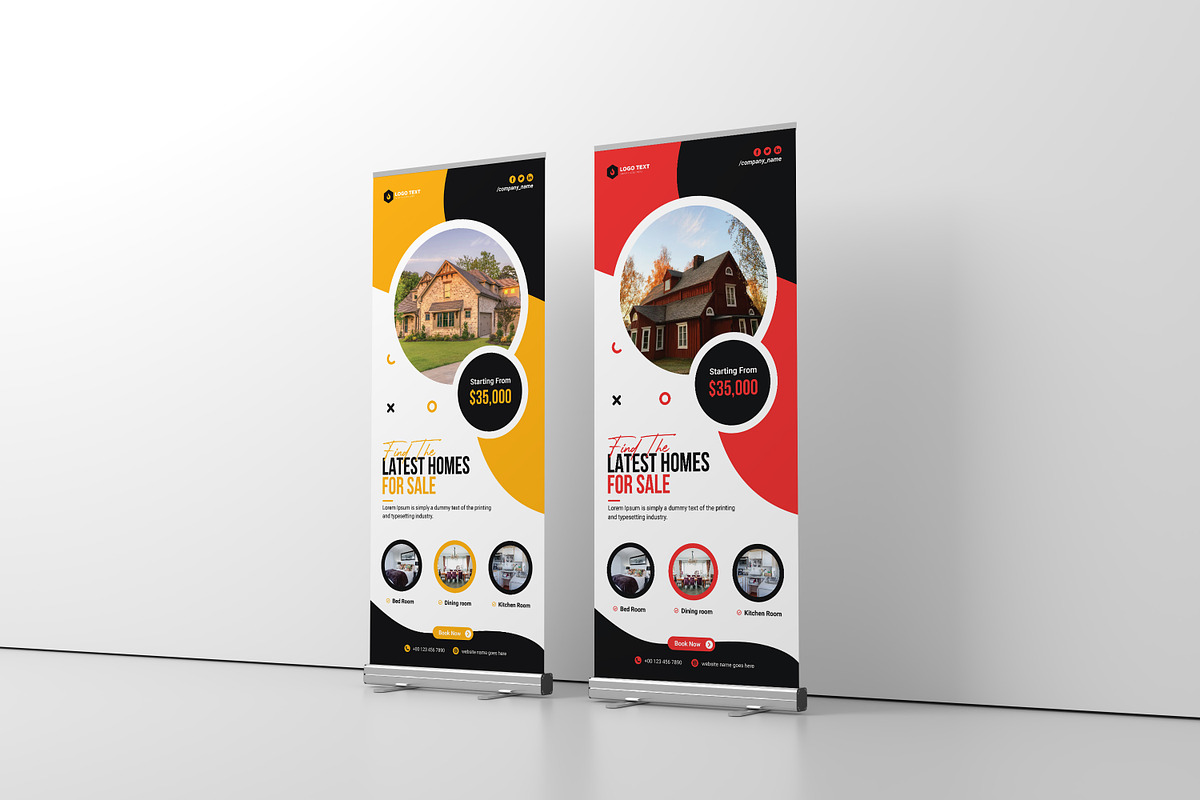 Roll-up Banner Template, a Print Template by zahidhossainalif (Photo 5 of 6)