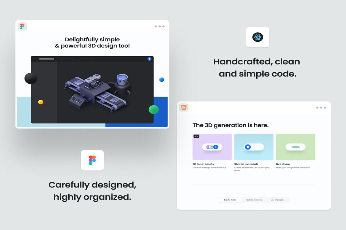 Paradox–Premium SaaS landing page, a React Template by Lumina_ui_ux202 (Photo 8 of 8)