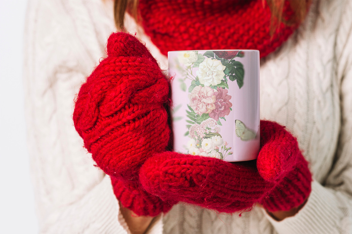 Digital Vintage Flowers seamless, a Pattern Graphic by NastiaDesignsPrints (Photo 2 of 9)