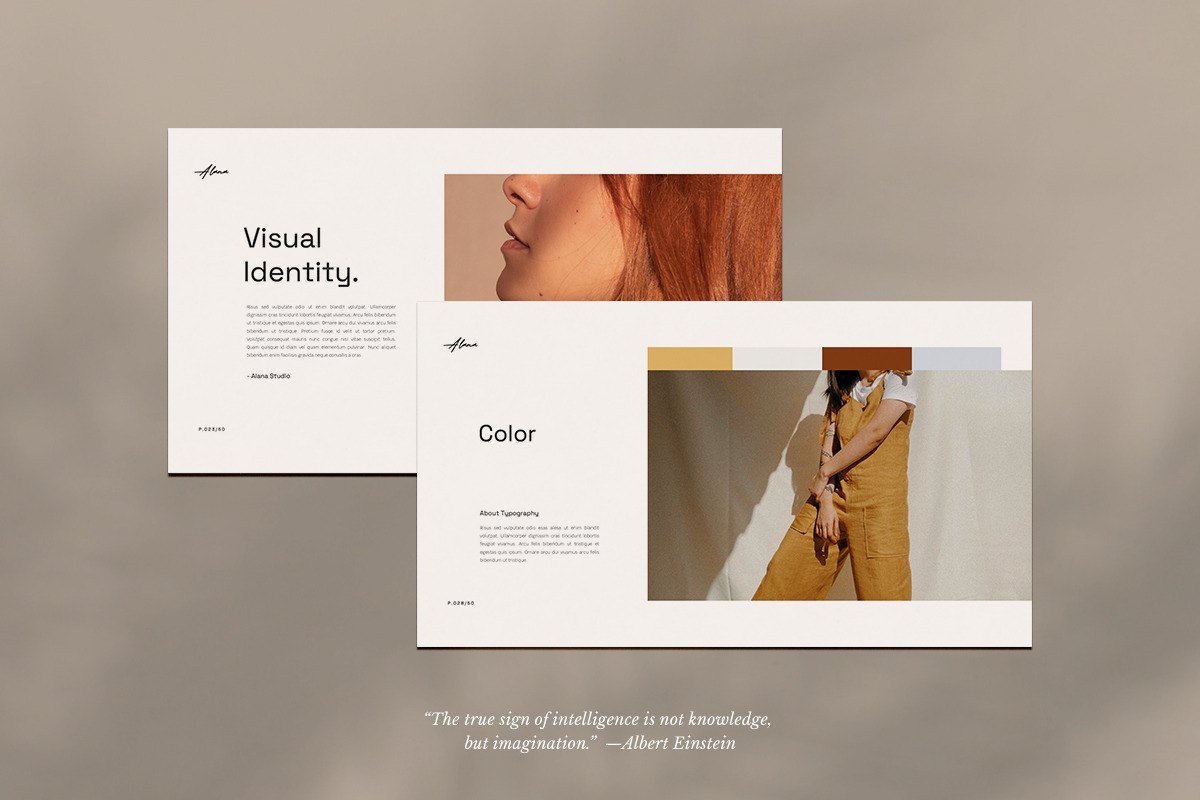 Alana Media-Kit Keynote Template, a Presentation Template by Creacy Studio (Photo 4 of 8)