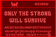 Strangest Things font, a Font by weknow (Thumbnail 5 of 5)