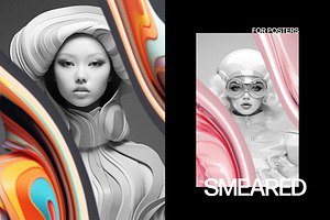 Liquid Smeared Poster Effect, a Layer Style Add-On by Design Squad