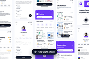 Freeline - Freelance Services App UI, an UI Kit Template by Unpixel Design (Thumbnail 3 of 6)