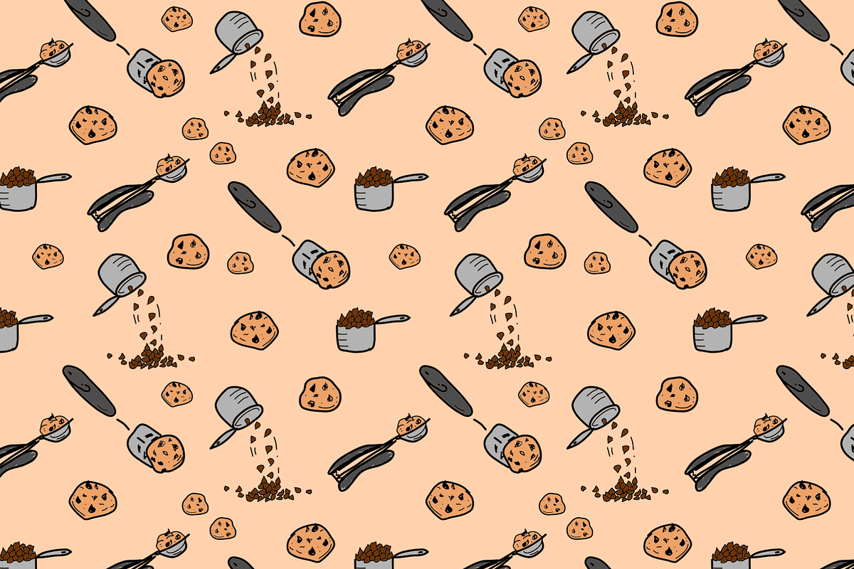 Baking Cookies Illustrations, a Food Illustration by AJ Doodles (Photo 11 of 16)