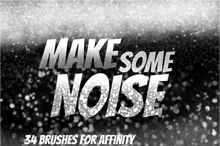 Noise brushes for Affinity Apps, a Brush Add-On by gagatka