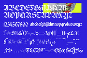 Wilfred Knights Modern Blackletter, a Blackletter Font by timelesstype.co (Thumbnail 19 of 20)