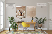 BOHEMIAN HOME Wall&Frame Mockups, a Poster Template by MyHomeMockups (Thumbnail 8 of 12)