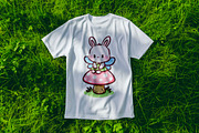 Kawaii Bunny Fairy PNG Clipart, an Animal Illustration by Blumensdiary (Thumbnail 5 of 7)