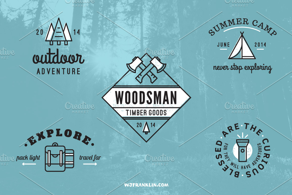 10 Outdoor Adventure Insignias preview 2