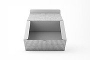 Cardboard Box Mockup, a Packaging Mockup by Qaleb Studio (Thumbnail 2 of 3)