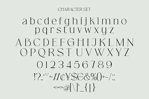 Vailery Font - Modern Serif Font