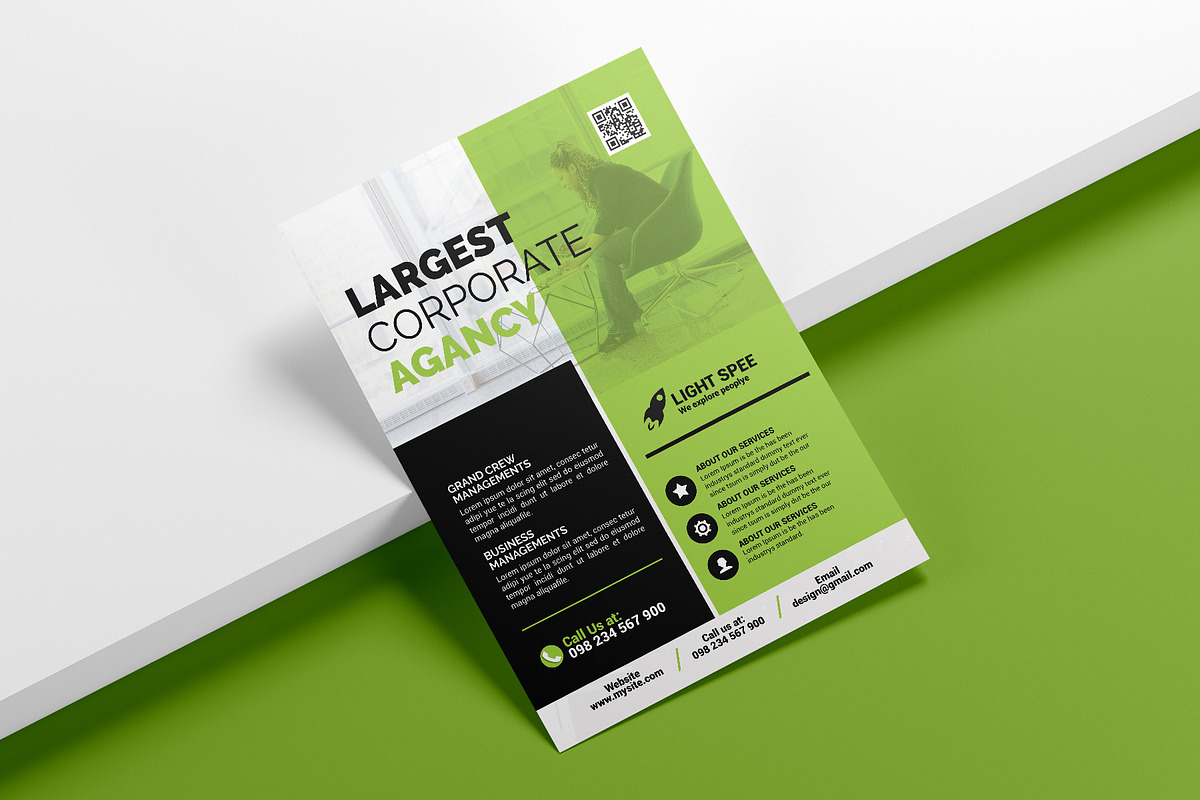 Business Agency Flyers, a Flyer Template by Business Flyers (Photo 2 of 3)