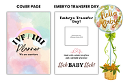IVF / IUI PLANNER TEMPLATE PRINTABLE, a Templates & Theme by EffahArt (Thumbnail 6 of 6)