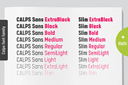 Calps Sans Font, a Sans Serif Font by Typesketchbook Foundry (Thumbnail 6 of 7)