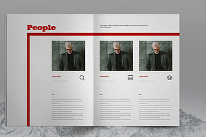 Red Business Brochure Template