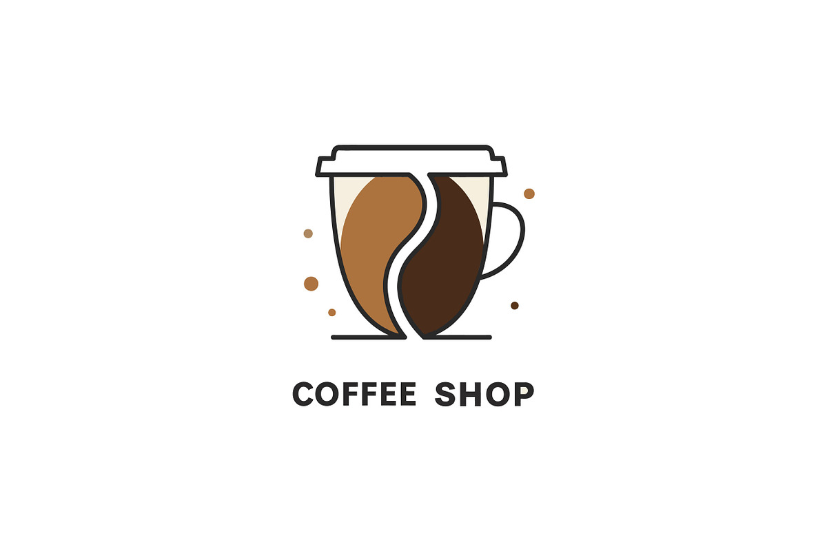 Coffee cup design featuring a coffee, an Illustration by designvectx