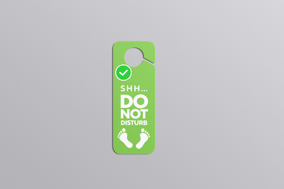 High Quality Door Hanger Mockup, a Product Mockup by Afif_studio (Photo 5 of 5)