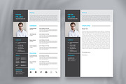 Professional Resume CV Template, a Resume Template by Blackcloud_Creations (Thumbnail 4 of 8)