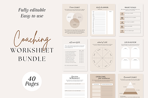 Coaching Worksheet Ebook Templates