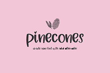 Pinecones Sans Handwriting Font
