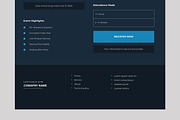 Event Registration Landing Page, a Landing Page Template by MightyDesign (Thumbnail 6 of 9)